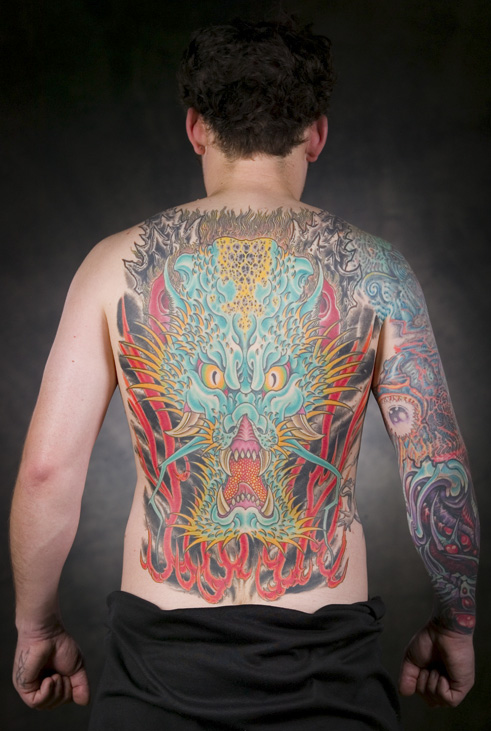 Amazing Japanese Back Tattoo