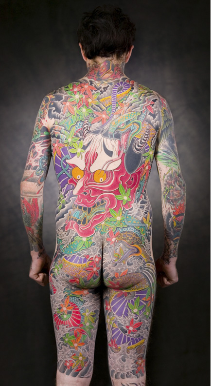 Amazing Fullbody Japanese Tattoo