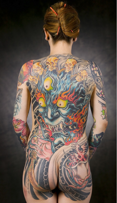 Amazing and Sexy Japanese Tattoo