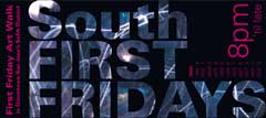 South FIRST FRIDAYS brochure