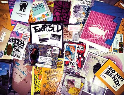 Int'l Art of Zines Exhibit